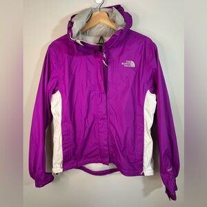 The North Face HyVent Magenta Purple Windbreaker Raincoat Women’s Size Small